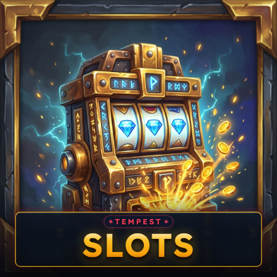 Tempest Slots – Animated Slot Machines & Jackpot logo