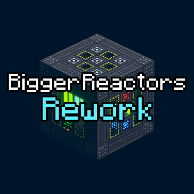 Bigger Reactors Rework logo