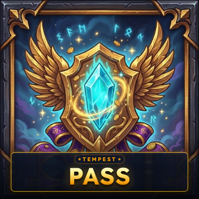 Tempest Pass – Battle Pass & Seasons with Free and Premium Rewards logo