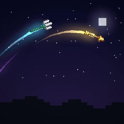 Projectile Trails: Arrow, Trident & Pearl Trails