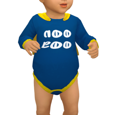 ISAAC - infant onesie logo