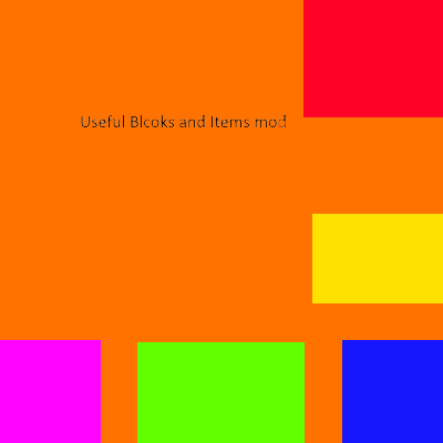 Useful Blocks & Items Mod logo