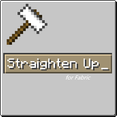Straighten Up logo