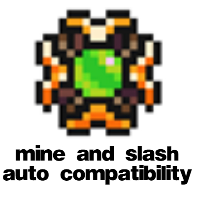 Mine and Slash Auto Compatibility logo