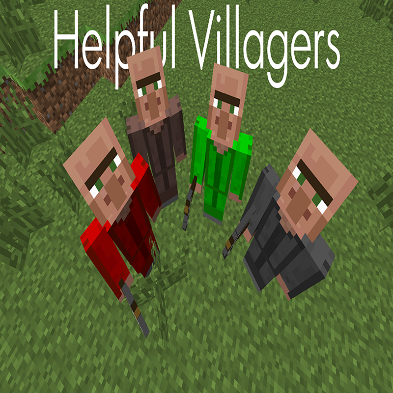 how to download the helpful villagers mod