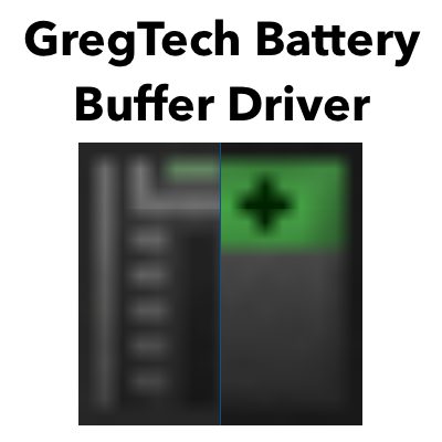 GregTech Battery Buffer Driver for OpenComputers