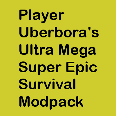 MEGA - Minecraft Modpacks - CurseForge