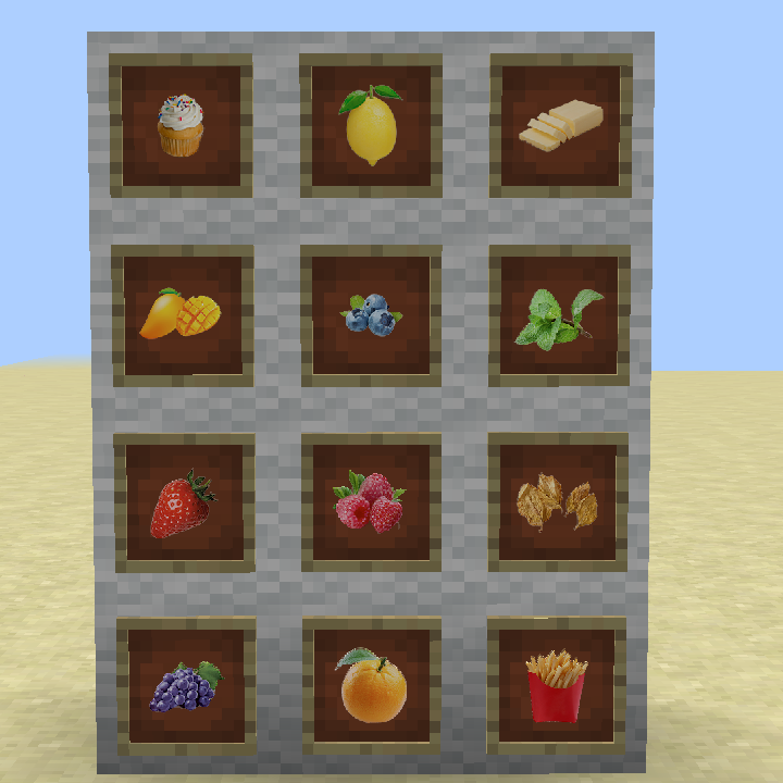 FoodsAlpha - Mods - Minecraft