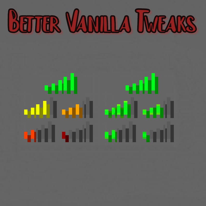 Download [BVT] Colorful Ping Indicator Resource Packs Minecraft