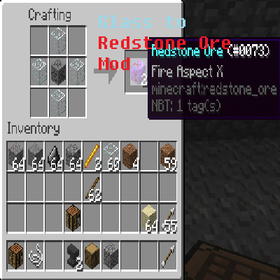 Overview - Redstone Ore from Glass - Mods - Projects 