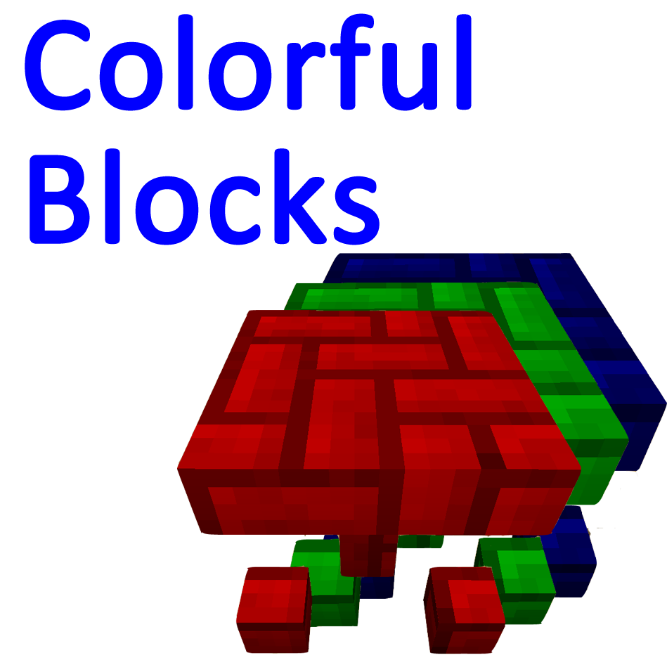 Simple Colored Blocks Mod (1.16.5, 1.15.2) - Blocks for Complex Art 