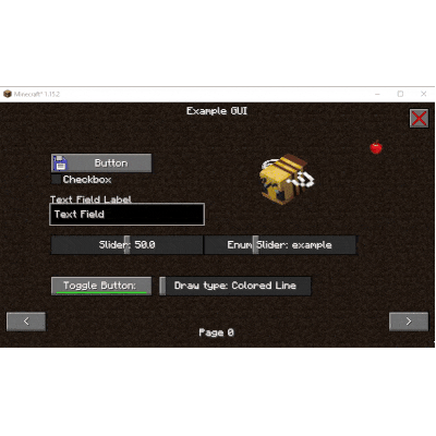 Example GUI