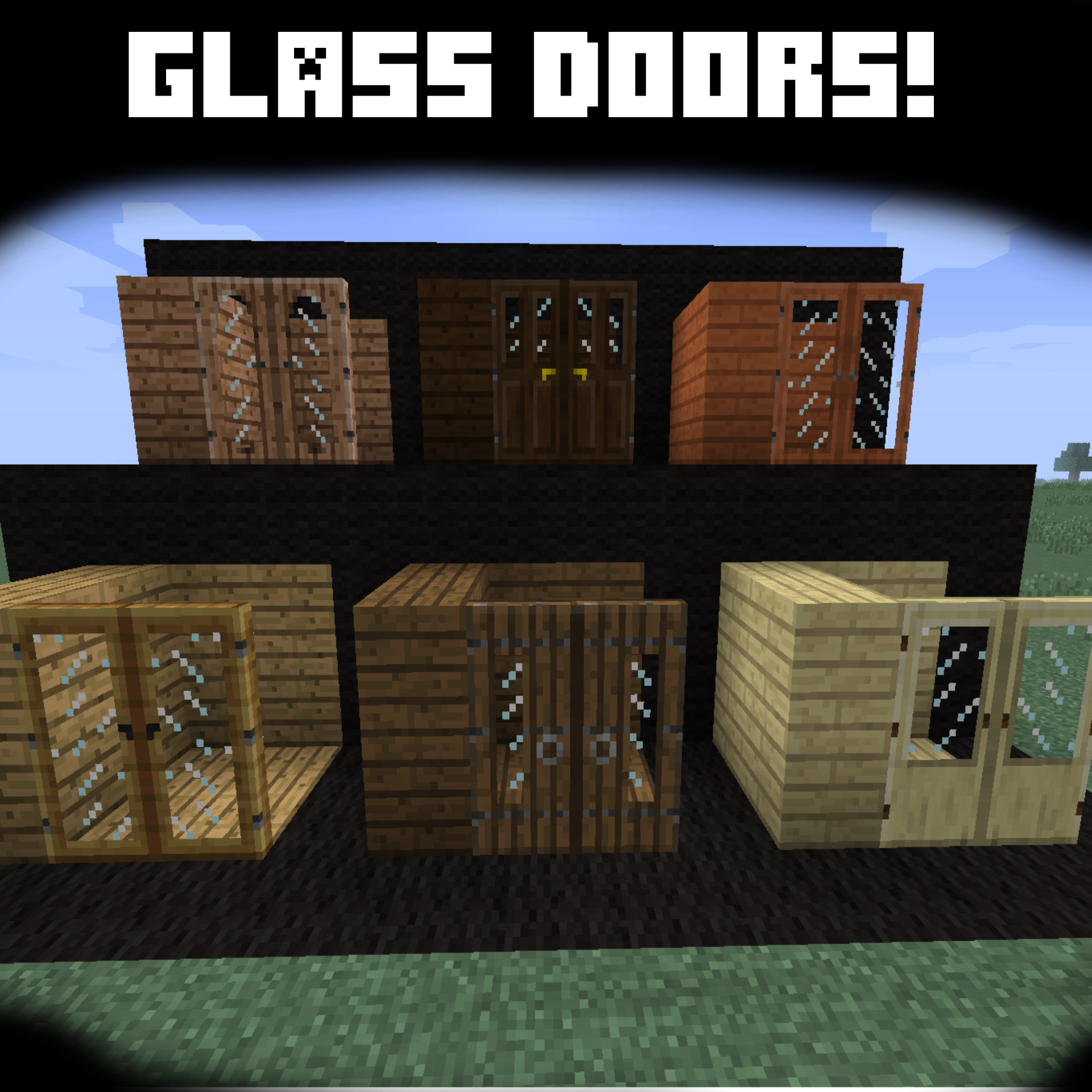 Overview - Glass Doors Resource Pack Addition (old version 
