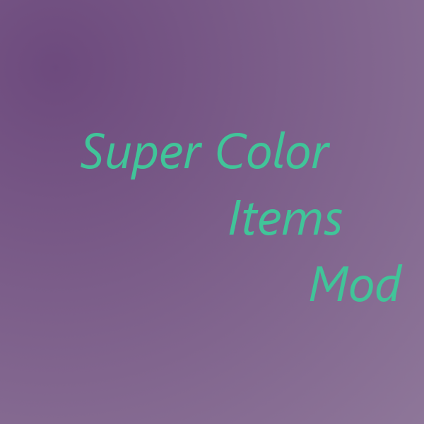 Super Color Items
