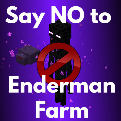 Easy Minecraft Enderman farm