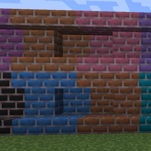 Colored Bricks Mod