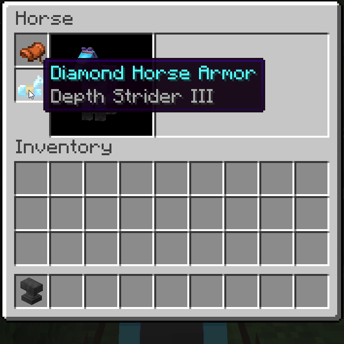 Enchantable Horse Armor Minecraft Mods