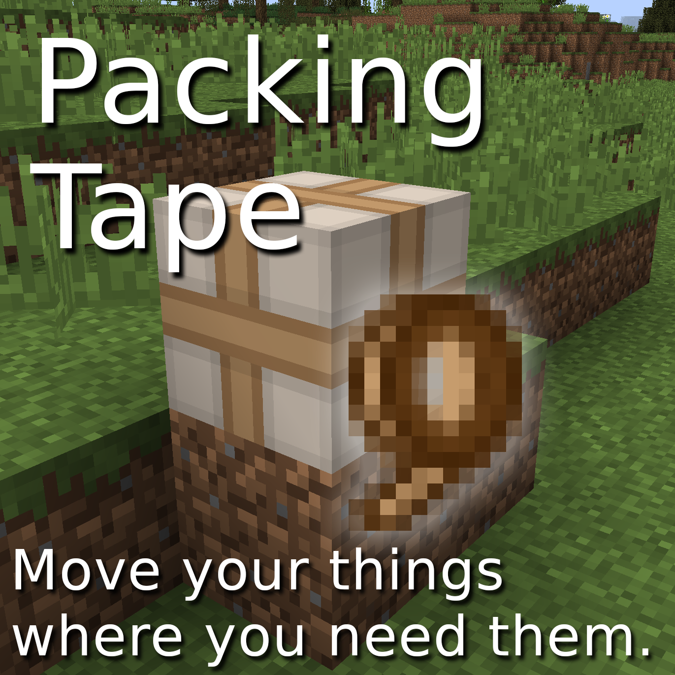 How to make a Duck Tape Minecraft chest 
