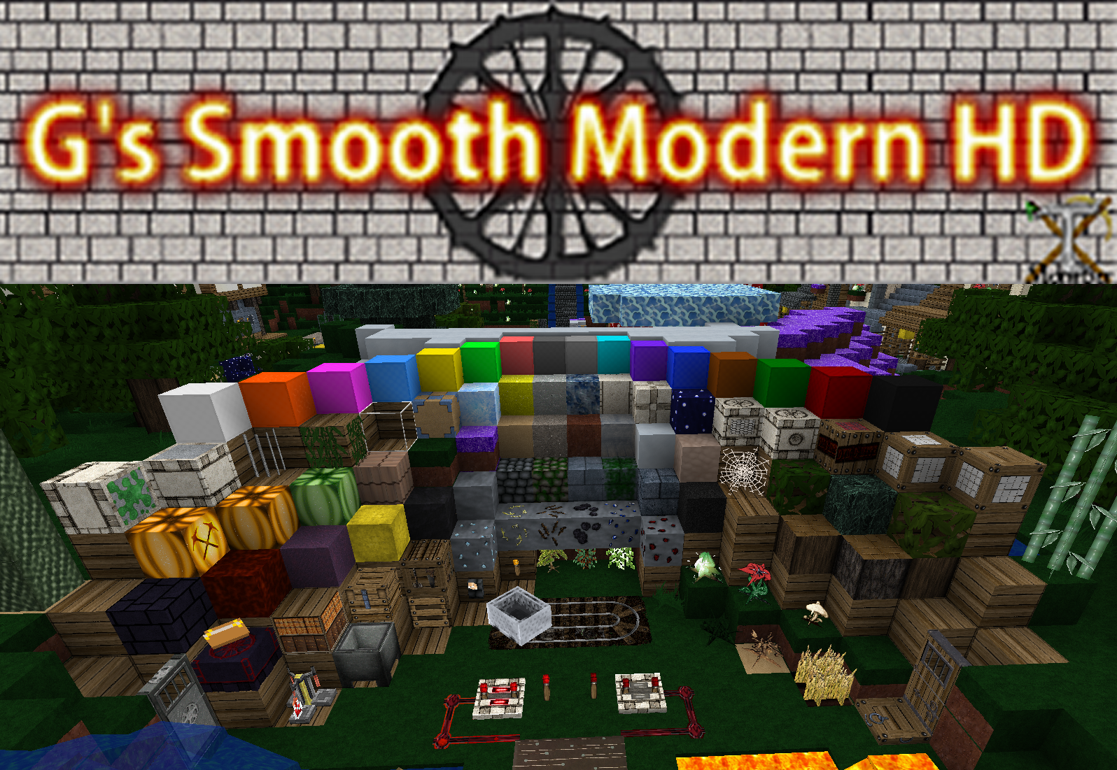 Overview - G's Smooth Modern HD [256x] - Texture Packs 