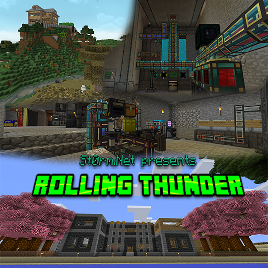 Overview Rolling Thunder Modpacks Projects Minecraft