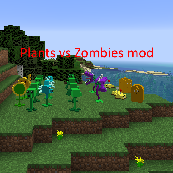 minecraft plants vs zombies mod 1.12.2 download
