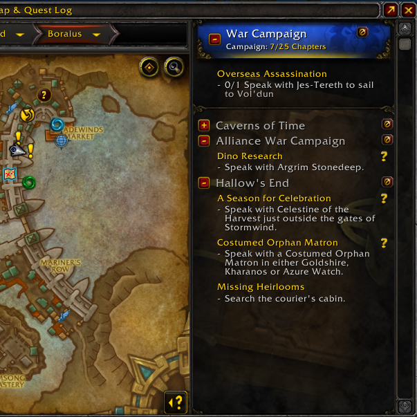 Abandon Zone Quests en Misiones & Leveo