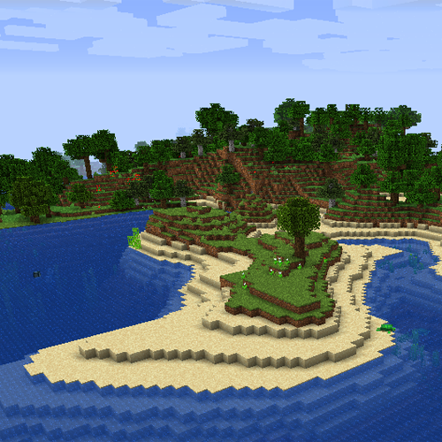 Classic minecraft biome