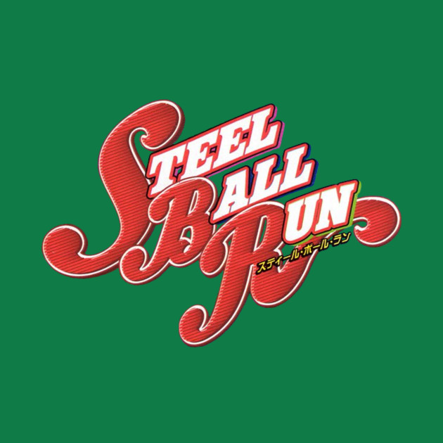 Steel run. Steel Ball Run надпись. Стил бол РАН лого. Steel Ball Run logo. Steel Ball Run значок.