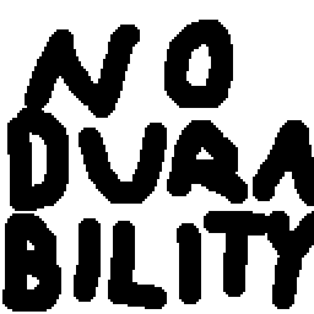 No Durability logo