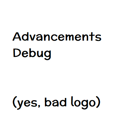 Advancements Debug logo