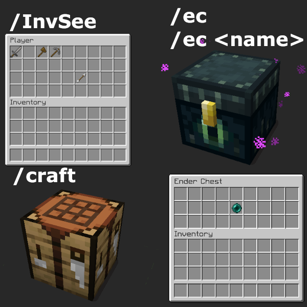 What is the name of the mod that adds an Ender Chest button to the