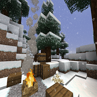 SkyBlock Winter Horror logo