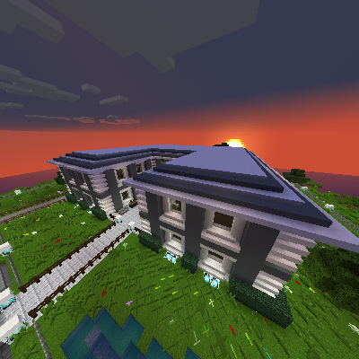 Minecraft modern, Minecraft houses, Modern minecraft houses