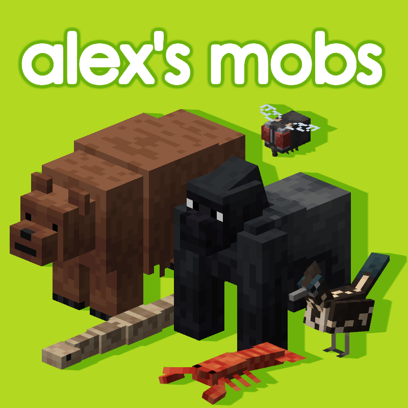 1 16 5 1 16 4 Alex S Mobs Alex的生物 体验与众不同的生物 Mod发布 Minecraft 我的世界 中文论坛 手机版 Powered By Discuz