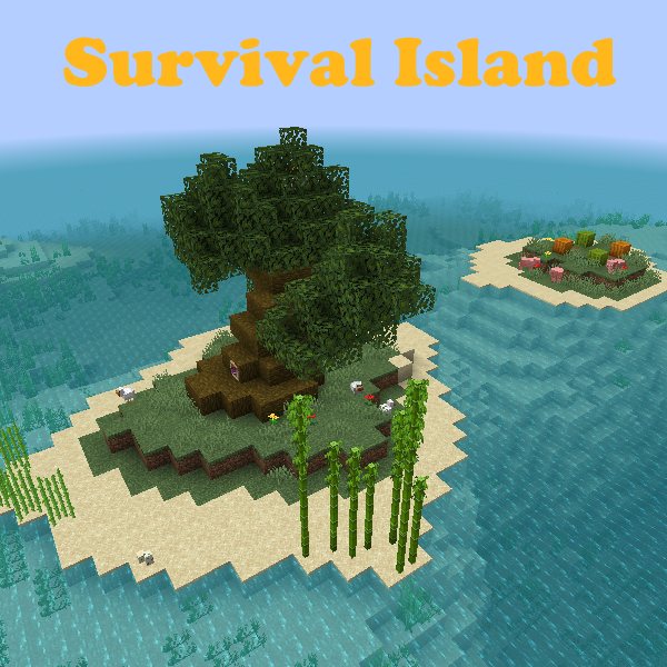 Survival Island Map  Worlds  Minecraft  CurseForge
