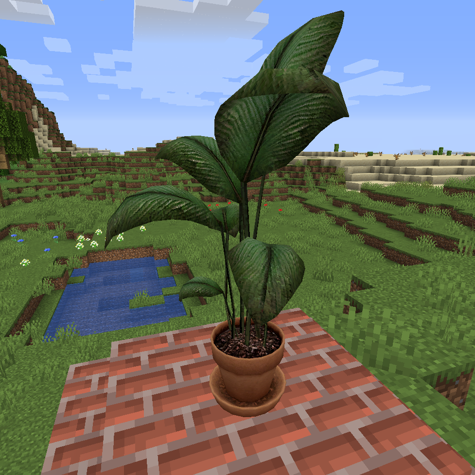 Minecraft Potted Plant Recipes