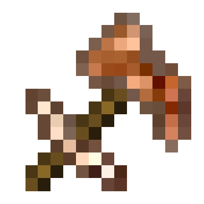 More Than A Pickaxe (Fabric/Quilt) logo