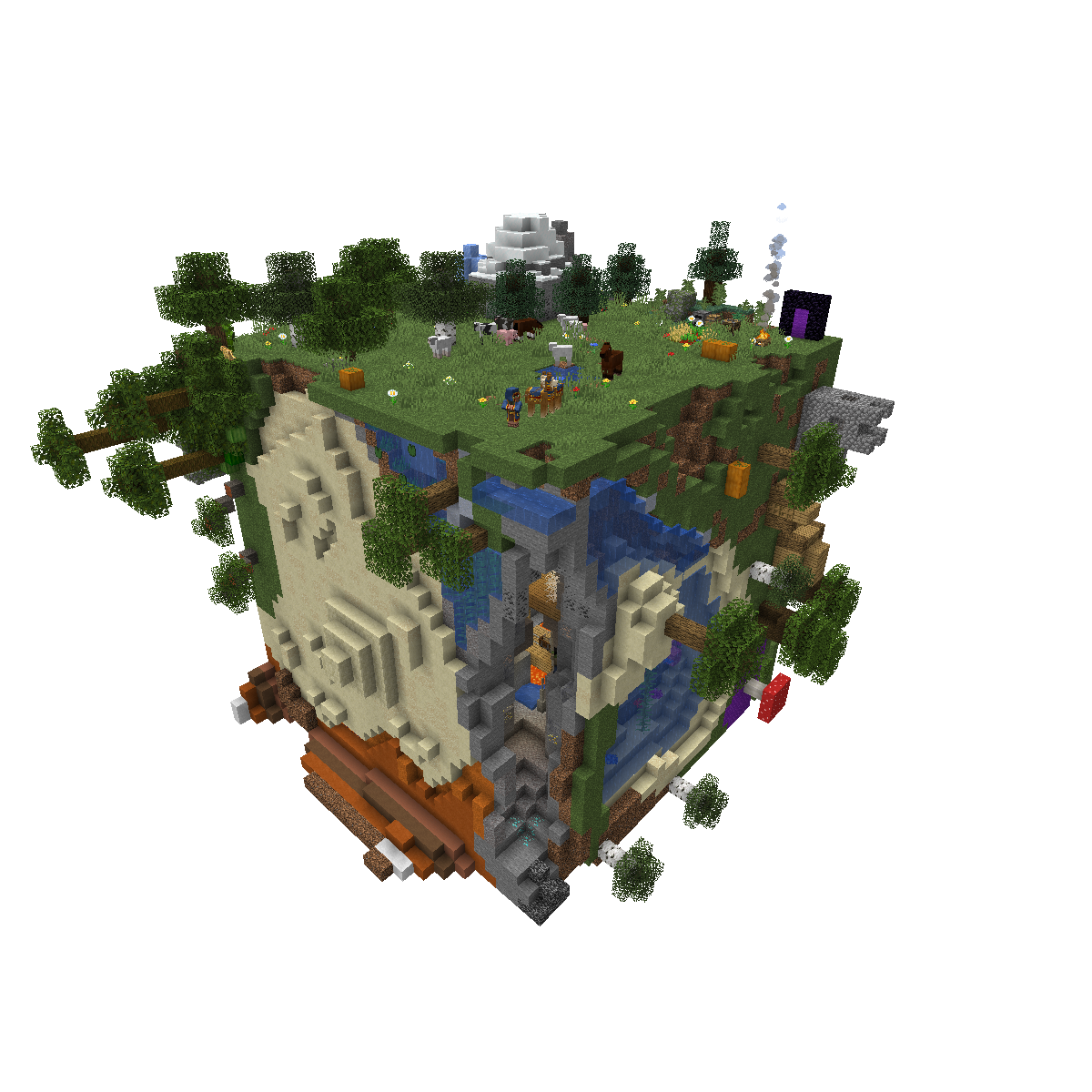Earth ( Minecraft Map ) 1.19 v Minecraft Map