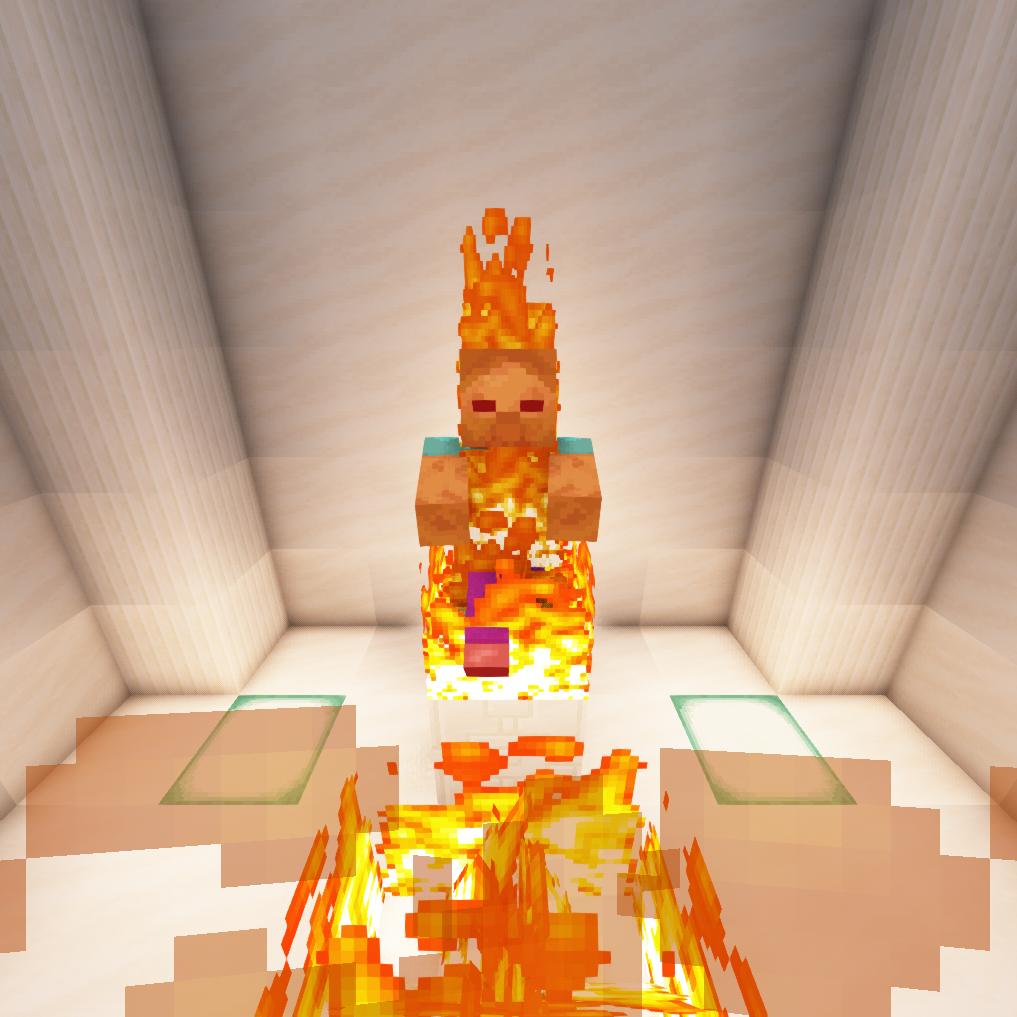 Minecraft fire