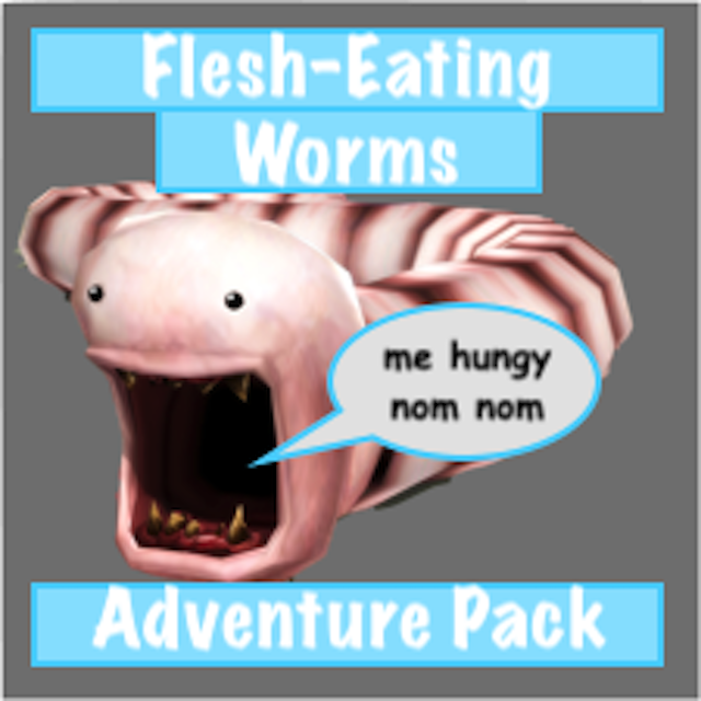 Flesh-Eating Worms Adventure Pack