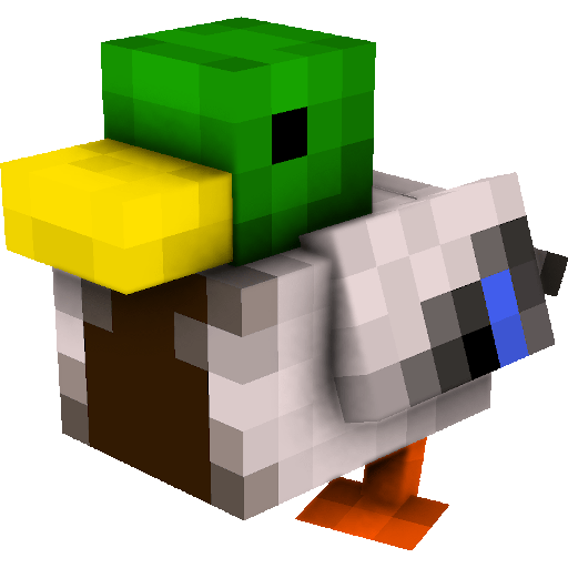 The LizardRock - Untitled Chicken Mod recreates Goose Game in Minecraft