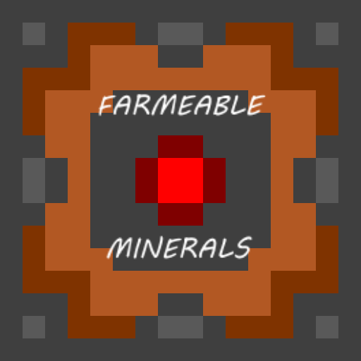 [Thund3r's]Farmeable Minerals Mod (Drills) logo