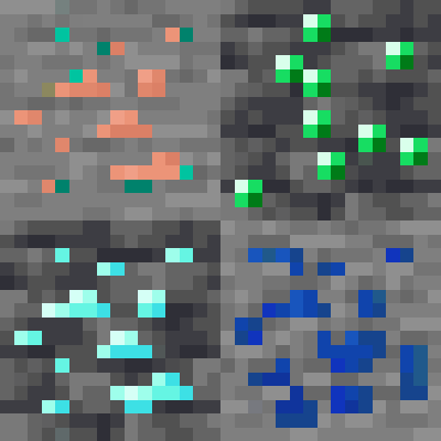 Old Ore Textures - Resource Packs - Minecraft