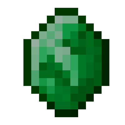 minecraft emerald helmet