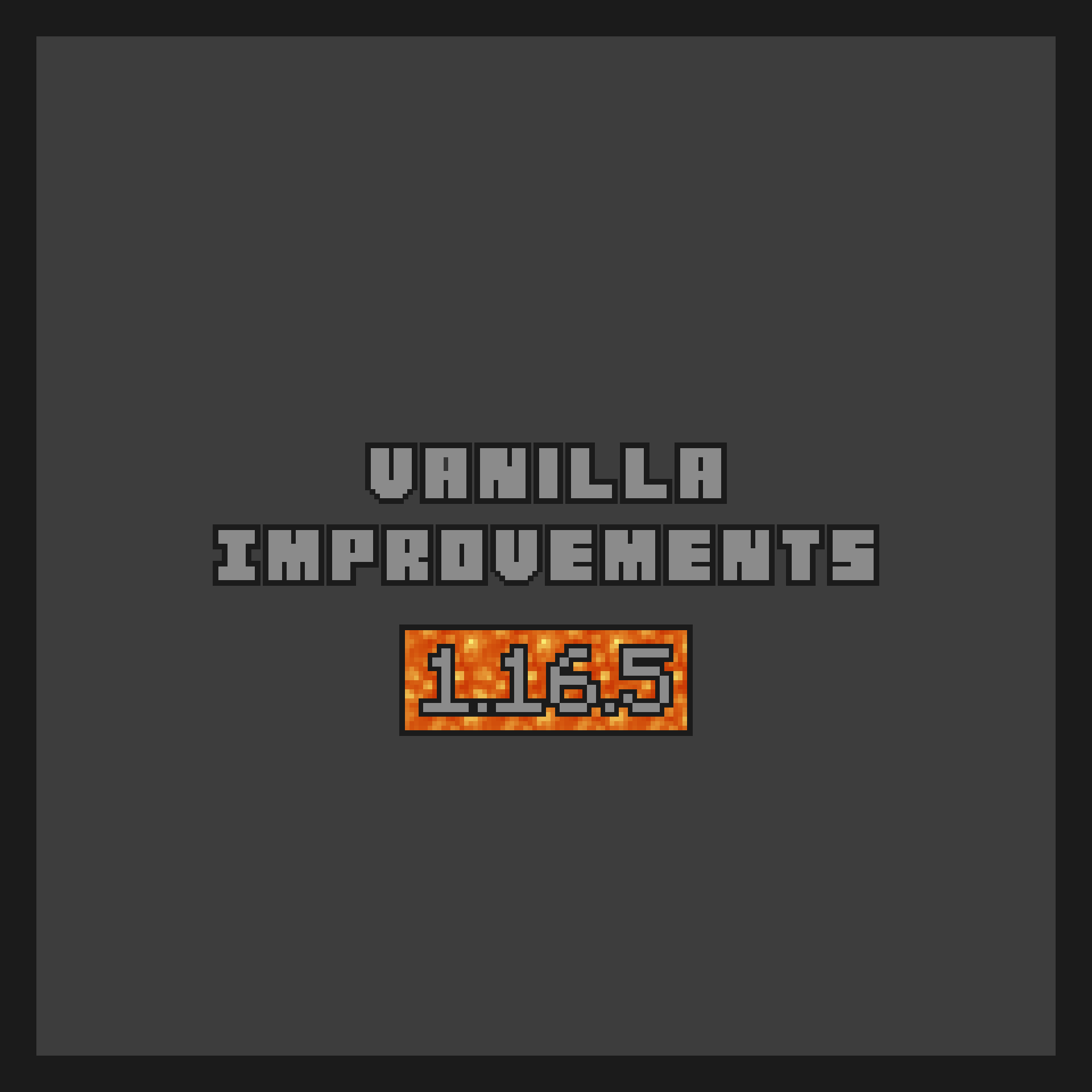 Vanilla Improvements