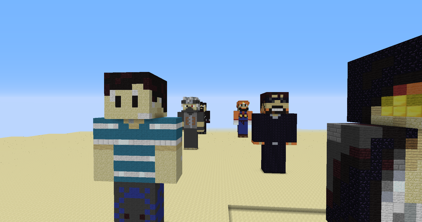 Download Youtuber Hand Built Statue Map Minecraft Mods & Modpacks