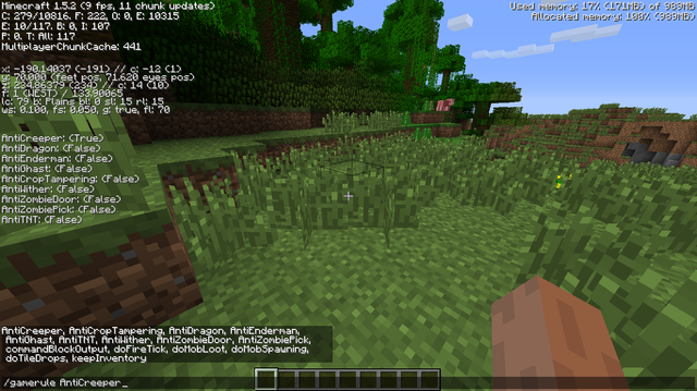 Single Player Commands Mod para Minecraft 1.6.2