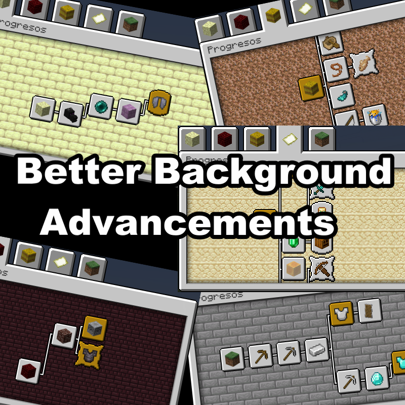what is minecraft resource packs advancements