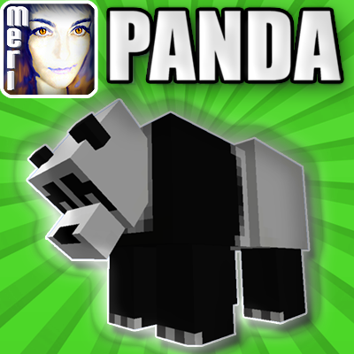 Realistic Panda Minecraft Texture Pack