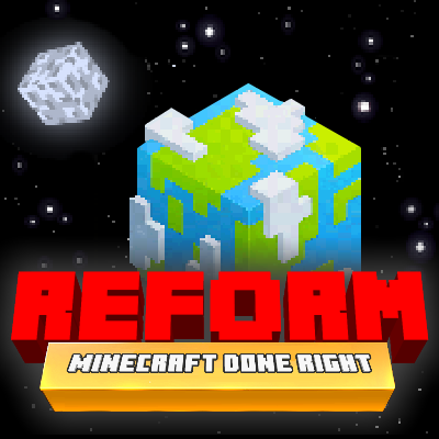 Minecraft REFORM project artwork
